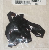 scud back 1/4 black Hareline 